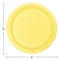 Touch Of Color 9" Mimosa Yellow Paper Plates 240 PK 47102B - alternate 2